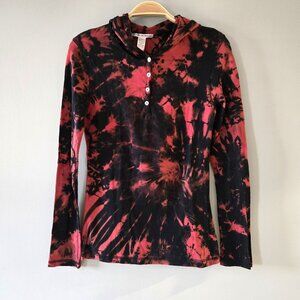 Zenana Outfitters Tie Dye Hoodie Top CT-3103 (Medium) NWOT